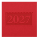 Щоденник датований 2027 Buromax Gentle А5 зі штучної шкіри та поролону 336 сторінок червоний (BM.2109-05) BM.2109-05 фото 4