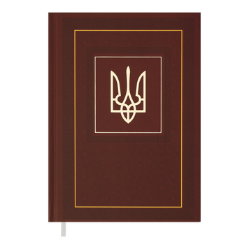 Щоденник недатований А5 Buromax Nation 288 сторінок коричневий BM.2006-25 фото