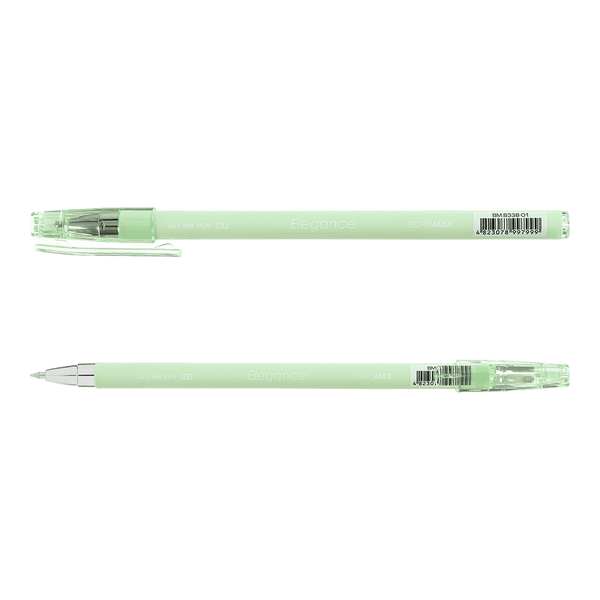 Ручка гелевая Buromax Elegance 0.5 мм синие чернила BM.8338-01 фото