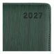 Щоденник датований 2027 Buromax Ember А5 зі штучної шкіри та поролону 336 сторінок темно-зелений (BM.211002-16) BM.211002-16 фото 4