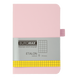 Записная книга Buromax Etalon 95x140 мм 96 листов в клеточку розовый BM.296160-10 фото