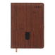 Ежедневник датированный 2027 Buromax Ember А5 из искусственной кожи и поролона 336 страниц темно-коричневый (BM.211002-19) BM.211002-19 фото 1