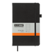 Записна книга Buromax Etalon 125x195 мм 96 аркушів в лінію чорний BM.291260-01 фото 1