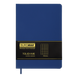 Блокнот деловой Buromax Touch Me A5 в клетку 96 листов обложка из искусственной кожи синий BM.295102-02 фото