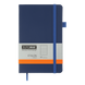 Записна книга Buromax Etalon 125x195 мм 96 аркушів в лінію синій BM.291260-02 фото