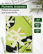 Папка на резинках А4 Buromax Arabeski матовая полупрозрачная салатовая BM.3908-15 фото 4