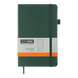 Записна книга Buromax Etalon 125x195 мм 96 аркушів в лінію зелений BM.291260-04 фото