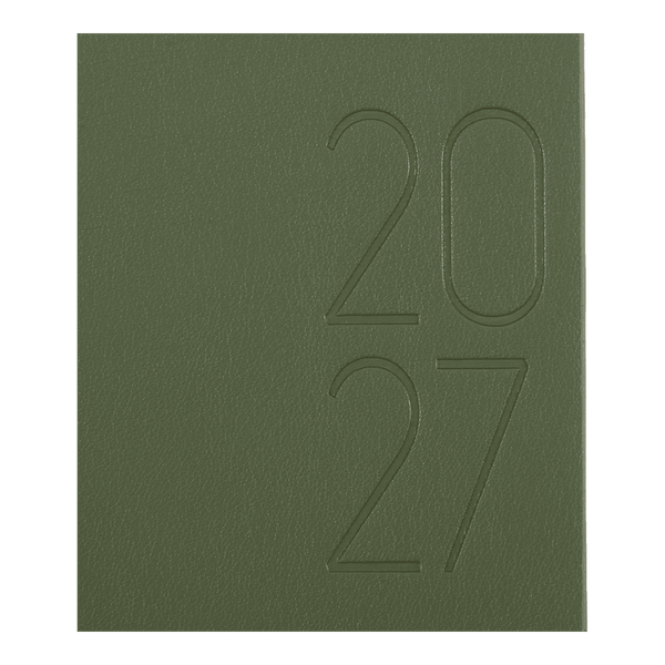Щоденник датований 2027 Buromax Morandi Style А5 зі штучної шкіри 336 сторінок зелений (BM.21135-04) BM.21135-04 фото