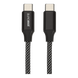 Кабель нейлоновий магнітний Buromax Type-C/Type-C, 65 Вт, 1 м, чорний (BM.0603) BM.0603 фото 3