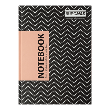 Записна книга Buromax Insolito А5 96 аркушів в клітинку персикова BM.24511102-46 фото