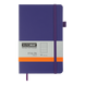 Записна книга Buromax Etalon 125x195 мм 96 аркушів в лінію фіолетовий BM.291260-07 фото