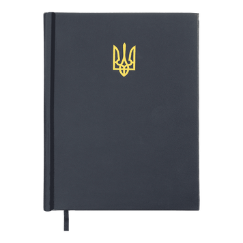 Щоденник датований Buromax Powerful з бумвінілу А5 336 сторінок темно-синій BM.21124-03 фото