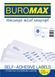 Этикетки самоклеящиеся Buromax 12 шт на листе (70х67.7 мм) 100 листов BM.2828 фото 1