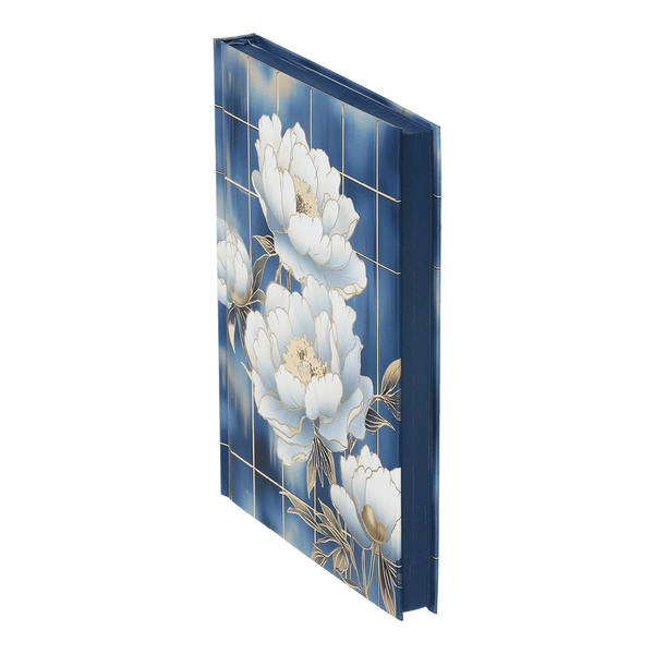 Щоденник недатований поліграфічний А5 Buromax Peony 336 сторінок блакитний BM.20170-14 фото