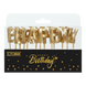 Набор&nbsp;свечей Buromax&nbsp;&laquo;Happy&nbsp;birthday&raquo; c деревянным&nbsp;держателем золотые BM.98001 фото 1