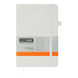 Записна книга Buromax Etalon 125x195 мм 96 аркушів в лінію білий BM.291260-12 фото