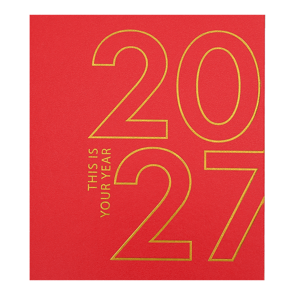 Щоденник датований 2027 Buromax Flow А5 з вінілпаперу 320 сторінок малиновий (BM.21200-29) BM.21200-29 фото