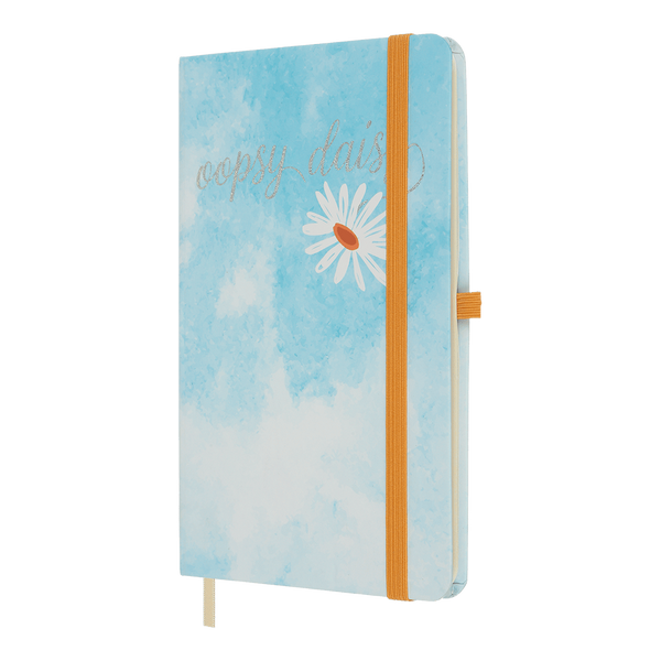 Записная книга Buromax Carino 136x207 мм 96 листов в клеточку голубая BM.255101-14 фото