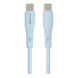Кабель силіконовий Buromax Type-C/Type-C, 65 Вт, 1 м, білий (BM.0608) BM.0608 фото 3