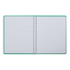 Блокнот на пружине Buromax Classic, B5, 80 л., клетка, пластиковая обложка, зелёный (BM.2419-004i) BM.2419-004i фото 4