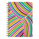 Записна книга на пружині збоку Buromax Painting A5 80 аркушів в клітинку салатова BM.24572108-15 фото 1
