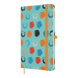 Записна книга Buromax Trendy 136x207 мм 96 аркушів в клітинку бірюзова BM.255111-06 фото 2