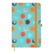 Записна книга Buromax Trendy 136x207 мм 96 аркушів в клітинку бірюзова BM.255111-06 фото 1