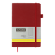 Записна книга Buromax Primo 125x195 мм 96 аркушів в клітинку бордовий BM.291161-13 фото
