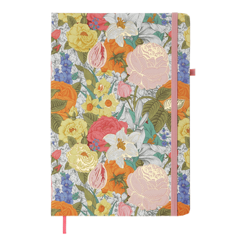 Записна книга Buromax Rose A5 80 аркушів в клітинку рожева BM.255123-10 фото