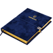 Щоденник датований Buromax Patriot Velour зі штучної шкіри А5 336 сторінок синій BM.21133-02 фото 2