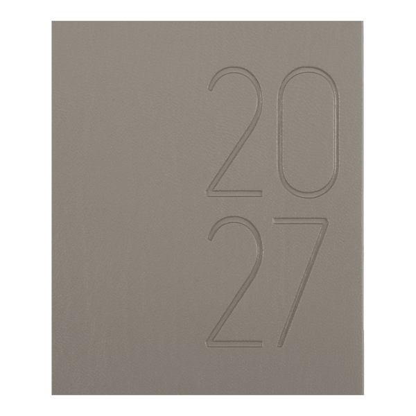 Ежедневник датированный 2027 Buromax Morandi Style А5 из искусственной кожи 336 страниц серый (BM.21135-09) BM.21135-09 фото