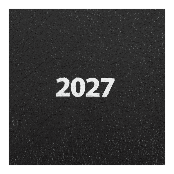 Щоденник датований 2027 Buromax Strong А5 з бумвінілу 336 сторінок чорний (BM.2129-01) BM.2129-01 фото