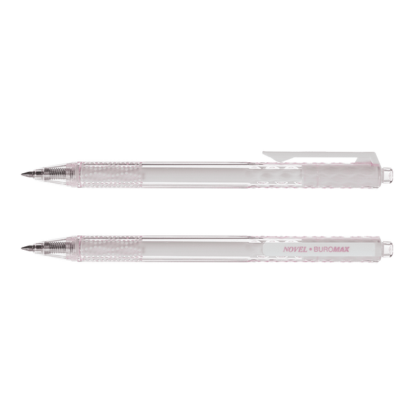 Ручка гелевая автоматическая Buromax Novel 0.5 мм синие чернила BM.8372-01 фото