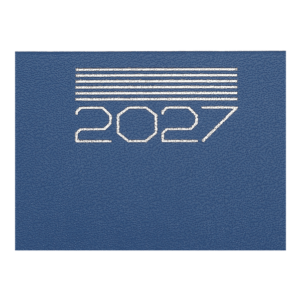 Ежедневник датированный 2027 Buromax Next А5 из винилбумаги 320 страниц синий (BM.21201-02) BM.21201-02 фото
