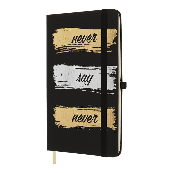 Записная книга Buromax Idea 136x207 мм 96 листов в клеточку черная BM.255104-01 фото
