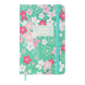 Записна книга Buromax Blossom A6 80 аркушів в клітинку блакитна BM.256102-14 фото 1