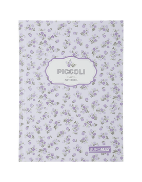 Записная книга Buromax Piccoli А5 80 листов в клеточку лавандовая BM.24522101-39 фото
