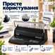 Брошюровщик Buromax А4, 12 листов, пружина до 51 мм, черный (BM.0461-01) BM.0461-01 фото 3