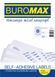 Этикетки самоклеящиеся Buromax 40 шт на листе (52.5х29.7 мм) 100 листов BM.2852 фото 1