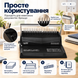 Брошюровщик Buromax А4, 8 листов, пружина до 16 мм, черный (BM.0460-01) BM.0460-01 фото 5