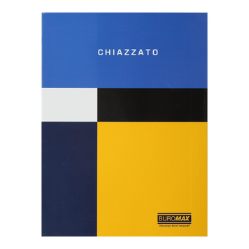 Записна книга Buromax Chiazzato А5 80 аркушів в клітинку синя BM.24522102-02 фото