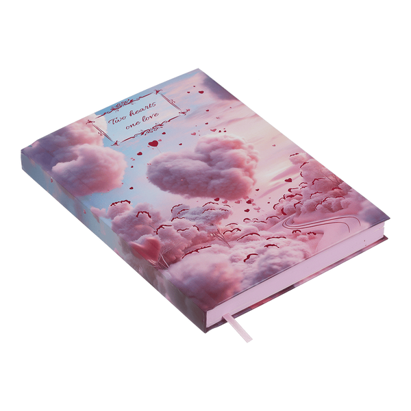 Ежедневник недатированный полиграфический А5 Buromax Romantic 336 страниц голубой BM.20400-14 фото