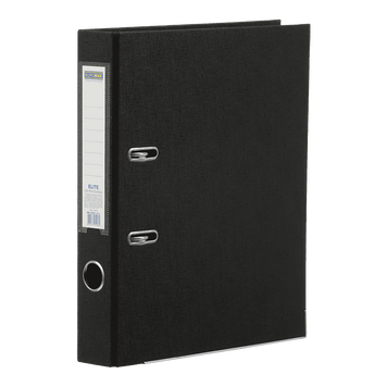 Папка-реєстратор А4 двостороння Buromax Elite 50 мм чорна BM.3002-01c фото