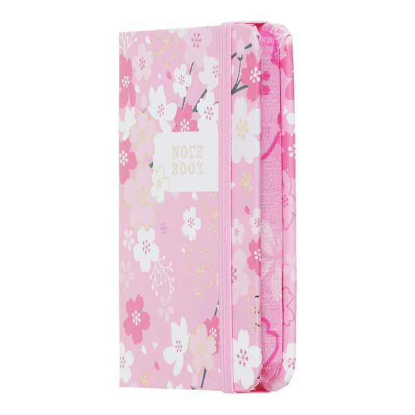 Записна книга Buromax Blossom A7 80 аркушів в клітинку рожева BM.257102-10 фото