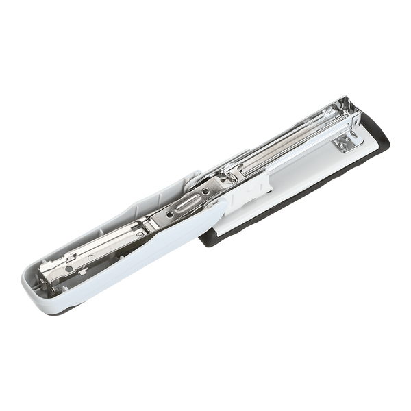 Степлер пластиковий Buromax №24,26 до 20 аркушів 136х36,5х53 мм сірий BM.4227-09 фото