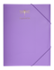 Папка пластиковая на резинках А4 Buromax Pastel лиловая BM.3954-26 фото