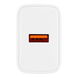 Мережевий зарядний пристрій Buromax USB-A, 18 Вт, білий (BM.0653) BM.0653 фото 2