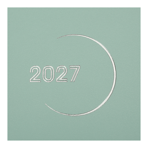 Щоденник датований 2027 Buromax Madam, A5, бумвініл, 320 сторінок, бірюзовий (BM.21170-06) BM.21170-06 фото