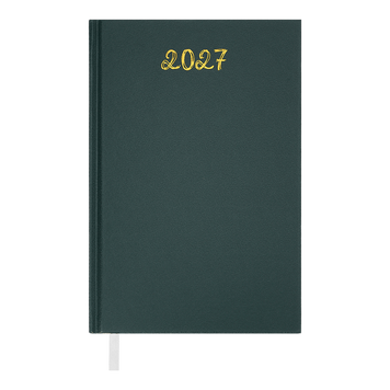 Щоденник датований 2027 Optimal, A5, бумвініл, 320 сторінок, зелений (BM.2121-04) BM.2121-04 фото