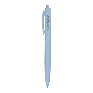 Ручка гелевая автоматическая Buromax Mist 0.5 мм, синие чернила, голубая (BM.83103-14) BM.83103-14 фото